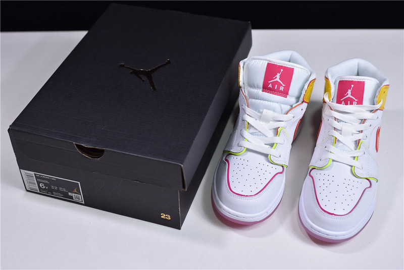 Air Jordan 1 Mid GS “Edge Glow” CV4611-100